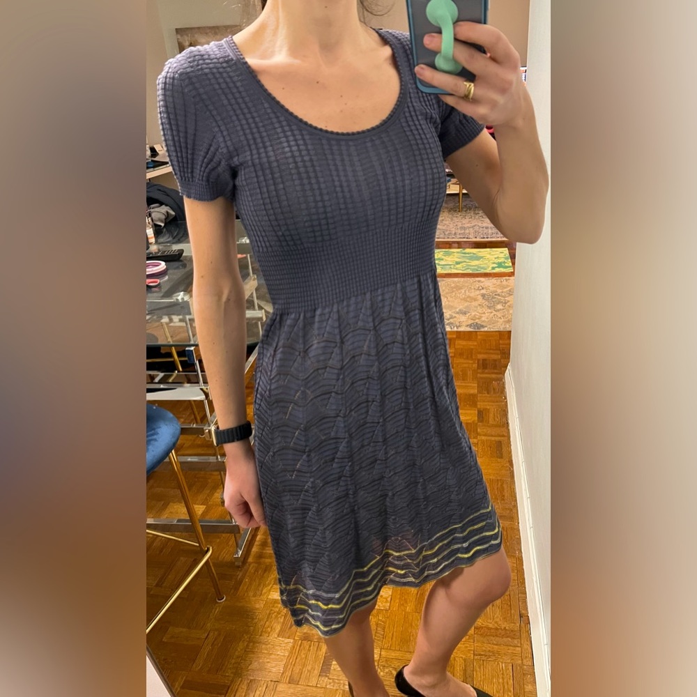 M Missoni Lilac soft knit dress Sz. 4